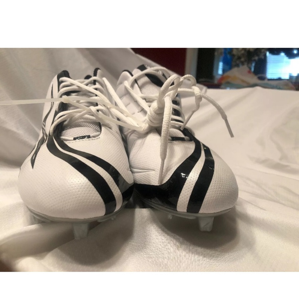 Reebok PRO BURNER SPEED M3 Football Cleats WHT/Blk